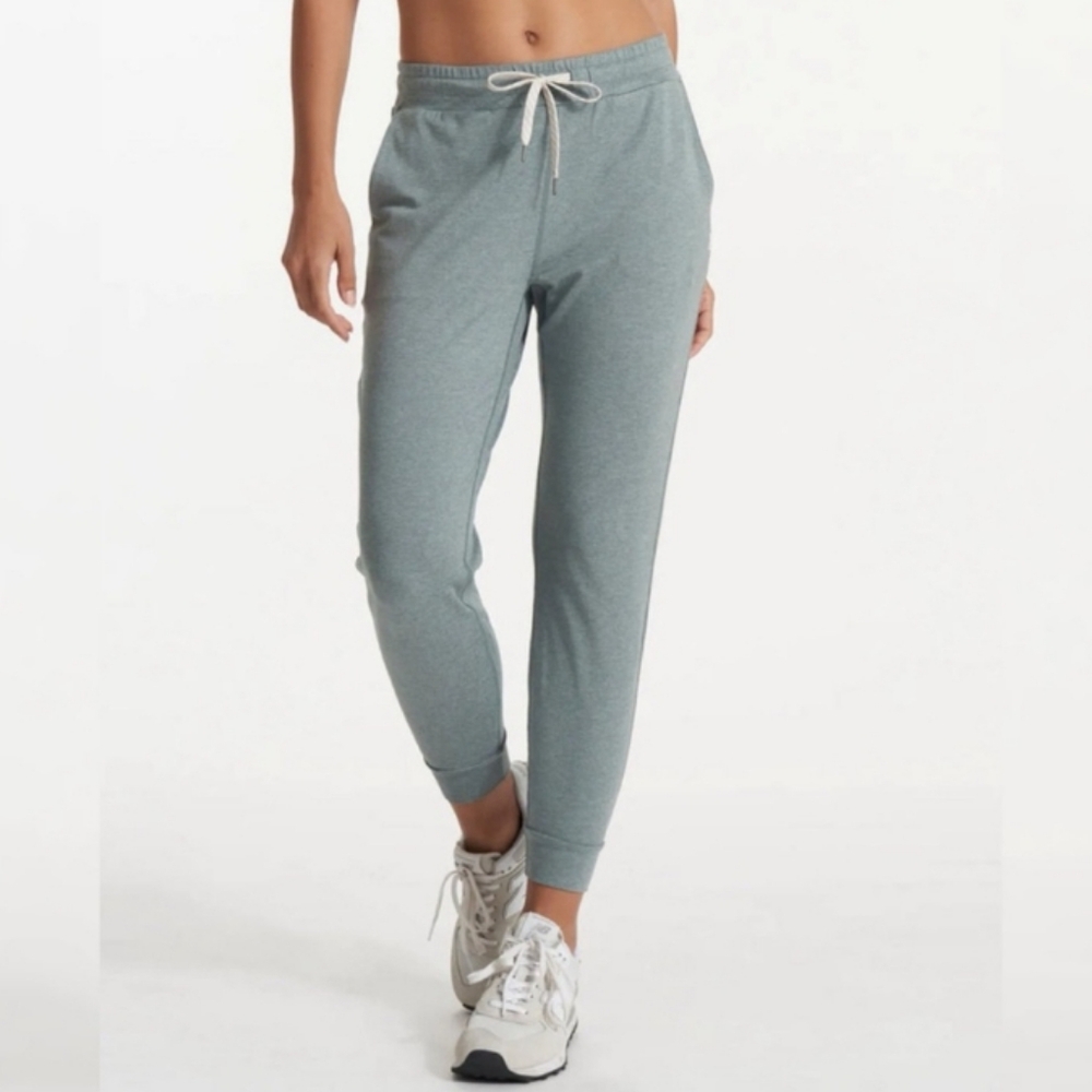 Vuori Heathered Teal Joggers - Picture 3 of 16